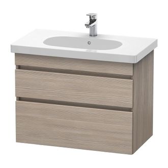 Duravit Mueble De Pared Duravit Durastyle 6484, 2 Cajones, 800mm, Para El C&oacute;digo D., Color (frente/cuerpo): Decoraci&oacute;n Pino Plata - Ds648403131