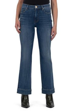 Kut from the Kloth Kelsey Fab Ab High Rise Flare Jeans in Vibrant at Nordstrom Rack, Size 8
