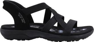 Skechers Maris Sandal - Dames - Sandalen - Zwart - 36 EU - Schoenen