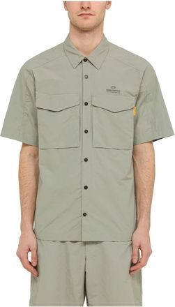 Parajumpers Short Sleeve Shirts, male, Green, M, Short Sleeve Shirt Pete