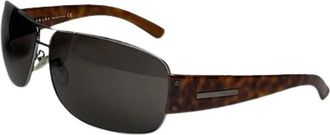Prada Pre-owned Accessories, female, Brown, Size: ONE SIZE Pre-owned Plastic Sunglasses