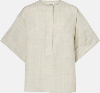 Joseph Yani virgin wool top