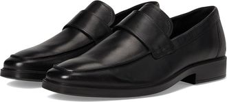 Ecco Milan Venitian Penny Loafers Mens Shoes Black : EU 44 (US Mens 10-10.5) M, Leather