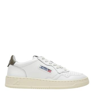 Autry Medalist Low - Dames - Sneakers - Wit - 36 EU - Katoen - Schoenen