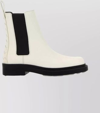 Bottega Veneta leather chelsea ankle boots