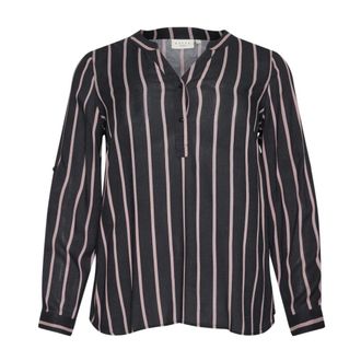Kaffe Curve Blouses - Dames - Blouses & Shirts - Zwart - Maat: 4XL