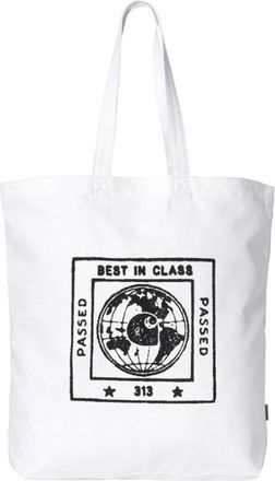 Carhartt Work in Progress Shopping Bag - Dames - Shoppers - Wit - ONE Size - Tassen