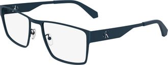 Calvin Klein Ckj24208 Optisch Montuur - Heren - Accessoires - Blauw - Maat: 57 MM