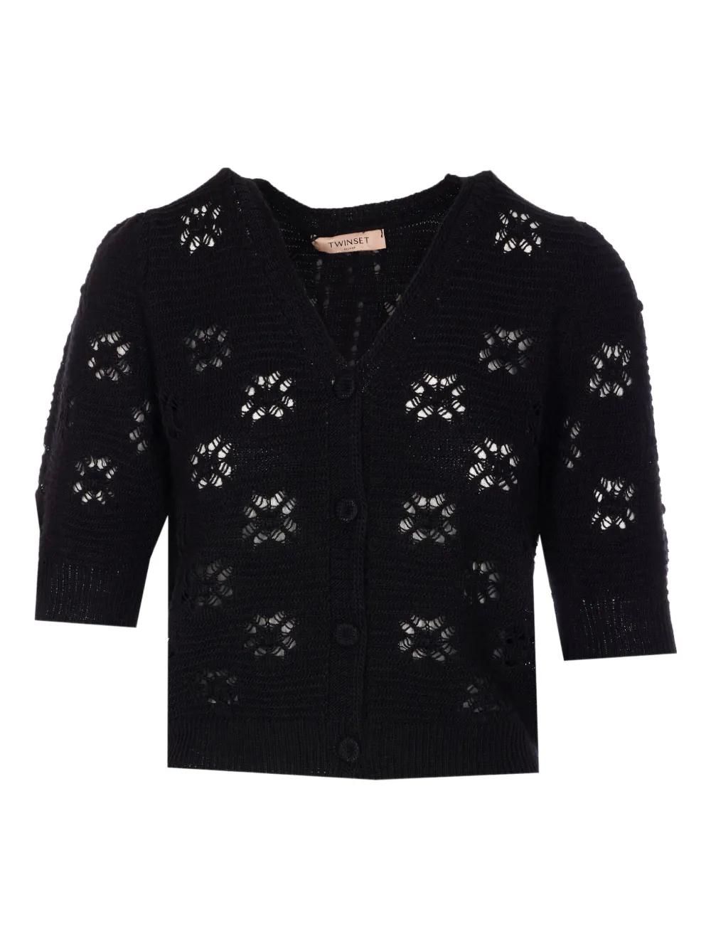 Saldi Cardigan Twin-Set in Nero: Acquista fino a fino al −35