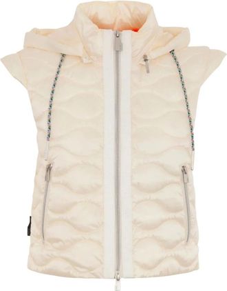 Suns Evelyn Mouwloos Jack - Dames - Bodywarmers - Beige - XS - Polyester - Jassen