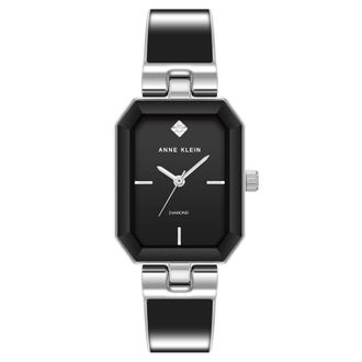 Anne Klein Classic Black Dial Ladies Watch AK-4163BKSV