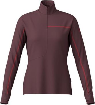 LOEFFLER Midlayer Fine Transtex Merino Merinoshirt f&uuml;r Damen | castagne