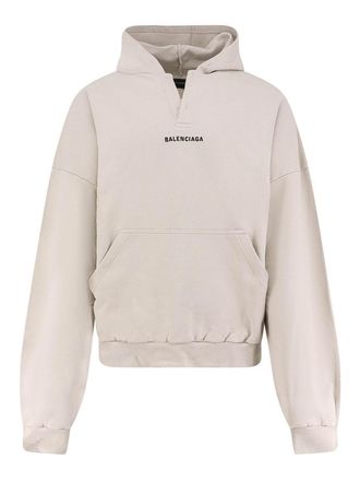 Balenciaga Cotton Sweatshirt With Hood