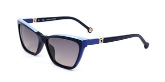 Carolina Herrera SHE870 0991 Mens Sunglasses Blue Size 56