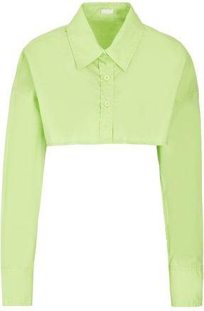 8 by YOOX ORGANIC COTTON CROP SHIRT