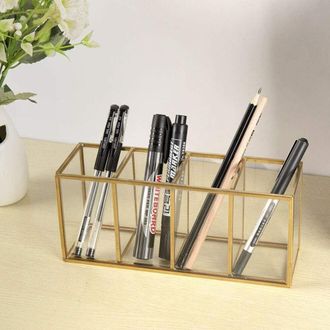OEM Un Regalo Realmente Valioso: Una Estanter&iacute;a De Lat&oacute;n Y Cristal. Dise&ntilde;o &Uacute;nico, Ideal Para Oficinas En Casa, Con Varios Niveles, Estantes De Cristal Tra