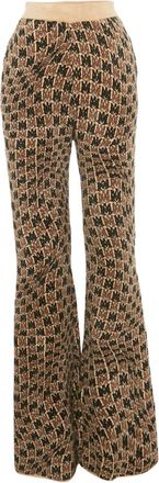 Amiri Pantaloni svasati in velluto - Marrone