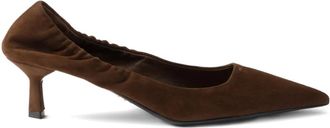 Prada Pumps met puntige neus - Bruin