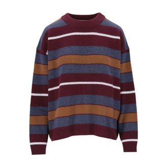 Staud Serrano Cashmere Relaxed Crew - - Knitwear - Donna - Multicolore - XS