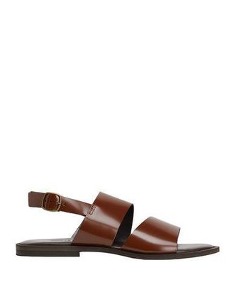 8 by YOOX POLISH LEATHER MULTI-STRAP SANDAL