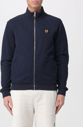 Belstaff Felpa in cotone con zip Belstaff