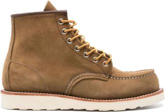 Red Wing Shoes Klassieke Moc Leren Enkellaarzen - Heren - Veterlaarzen - Beige - 43 1/2 EU - Schoenen