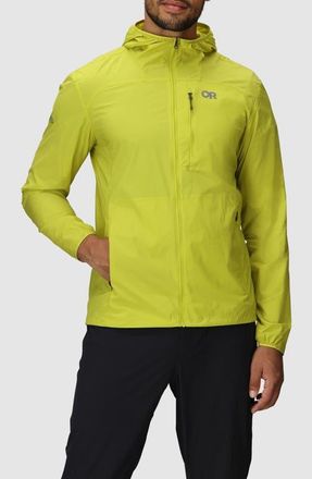 Outdoor Research Shadow Wind Zip-Up Hoodie in Viper at Nordstrom, Size X-Large