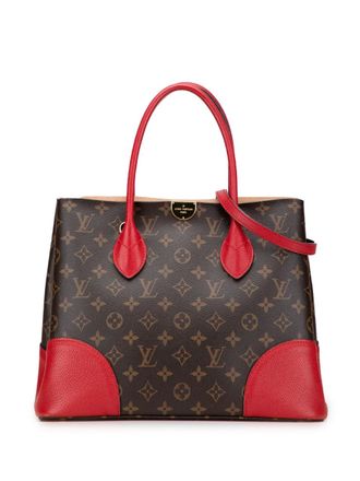 Louis Vuitton 2016 Monogram Flandrin satchel - women - Fabric/Calf Leather/Leather - One Size - Brown