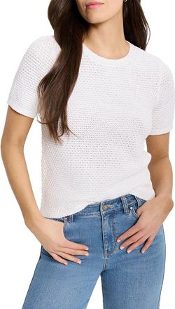 Nic+Zoe NIC+ZOE Tuck Stitch Sweater T-Shirt
