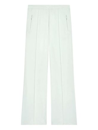 Courr&egrave;ges zip-pocket elasticated-waistband track pants - men - Polyester - S - Green