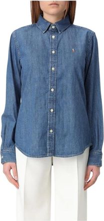 Polo Ralph Lauren Donna, Camicette, Blu, S, new