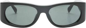 Jacquemus 158 Zonnebril met vierkant montuur - Dames - Accessoires - Zwart - Maat: ONE Size