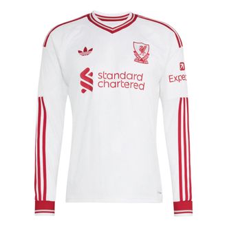 adidas Liverpool FC 26/27 Away Jersey Long Sleeve White KB8292
