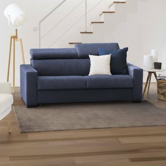 Talamo Italia Talamo Italia Sofa Cama Aida, Gran Sof&aacute; De 2 Plazas, 100% Made In Italy, Sof&aacute; De Sal&oacute;n Con Apertura Giratoria, Con Reposacabezas Ajustables Y Reposabr