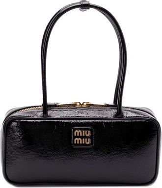 Miu Miu Beau Tote Bag - Womens - Lamb Skin/Calf Leather