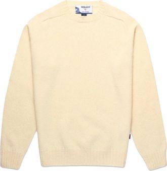Sebago Gilead Jumper - Heren - Ronde hals truien - Beige - XL - Wol - Truien & Vesten