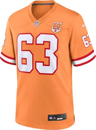 Nike Lee Roy Selmon Tampa Bay Buccaneers 50th Anniversary Nike Mens NFL Game Jersey in Orange | 67NM01OSW6R-V2A