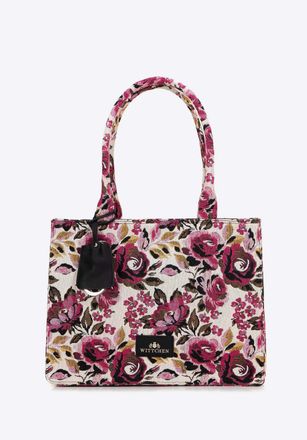 Wittchen Dames Jacquard Tassel, Multicolor Katoen