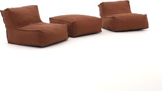 Manifesto Furniture Manifesto Lonato zitzak lounge balkonset 3-delig