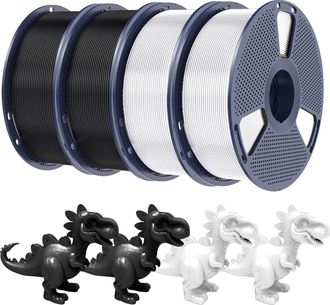 OEM Filamento Para Impresi&oacute;n 3d, 4 Kg En Total, Pla Biodegradable, Pla Silk 2bk-2wt