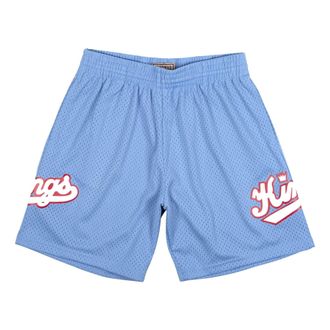 Mitchell & Ness NBA Swingman Shorts Sacramento Kings 1985-86 Light Blue SMSHSB19043-SKILTBL85