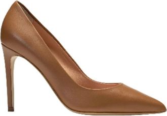Ninalilou Schoenen, Dames, Bruin, 37 1/2 EU, Leer, Pump
