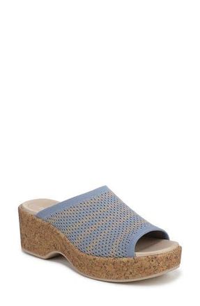 Life Stride Very Ready Platform Sandal in Stone Wash Blue /Sand Castle at Nordstrom Rack, Size 9.5