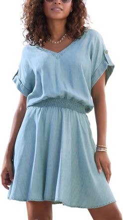 Lascana Denim Look Dress at Nordstrom, Size 12