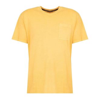 Pepe Jeans London Camiseta de corte recto - Tops - Hombre - Amarillo - S