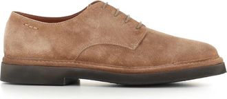 Alexander Hotto Su&egrave;de Derby Schoenen - Dames - Veterschoenen - Beige - 36 EU - Su&egrave;de - Schoenen