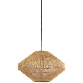 Light & Living L&aacute;mpara Colgante - Mallow - Natural - Yute - &Oslash; - Light&living