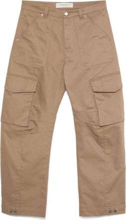 Golden Goose Beige Golden Cotton Cargo Trousers