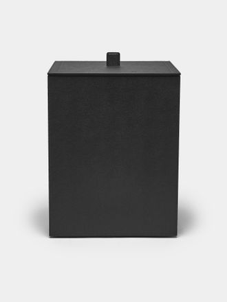 Giobagnara Walter Leather Wastepaper Bin