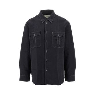 STUDIO NICHOLSON Louro cotton and linen shirt Man M